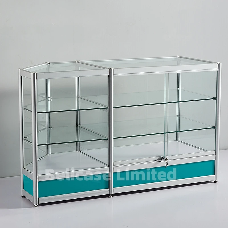 

custom，Best Sells Protect Futurnituries Laptop Showcase Shelves Window Display Glass Cabinet Cases