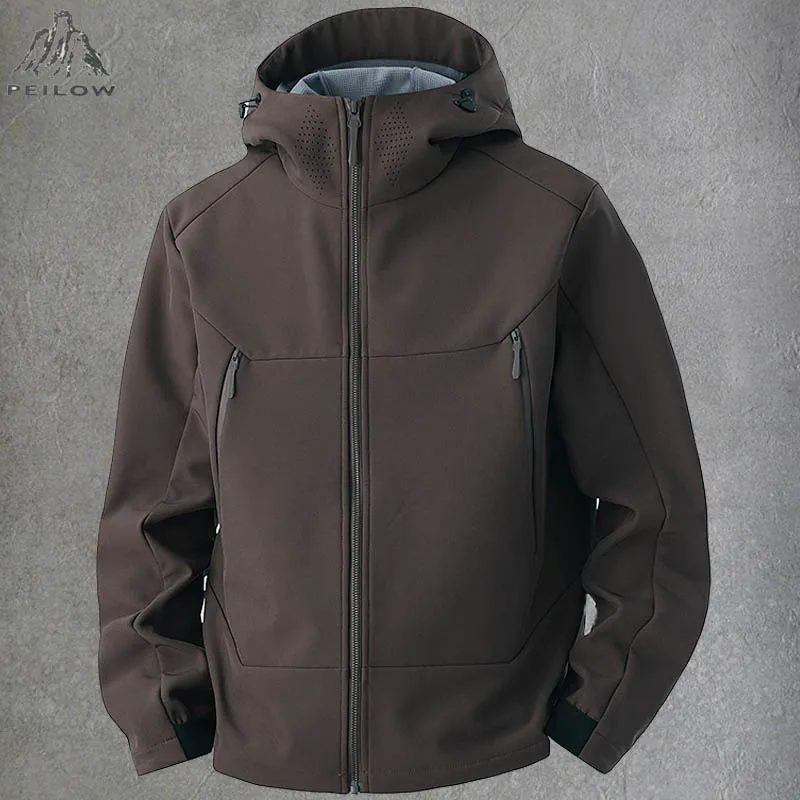 

Military Shark Skin Soft Shell Jackets Men Tactical Windproof Waterproof jacket men Army Combat Jackets Mens Hooded Bomber Coats