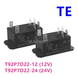 1Pcs New TE TYCO Power Relay T92P7D22-12 T92P7D22-24 12VDC 24VDC 30A 250VAC 6PIN General Purpose Relay DPST-NO (2 Form A) 12VDC