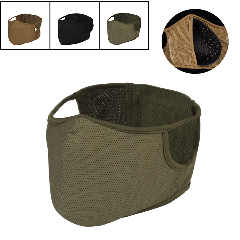 

Tactical Shooting Half Face Balaclava Mask for CS Army Military Hunting Outdoor Riding Hiking Breathable Comfortable Bandana