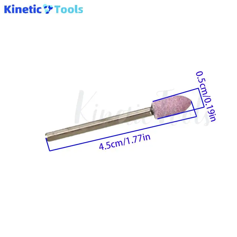 100pcs/set Mata Bor Gerinda Keramik Beragam Untuk Dremel Mini Drill Rotary Tools Batu Gerinda Abrasif 6mm