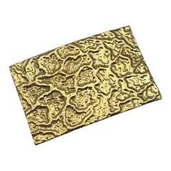 Retro Solid Brass American Causal Style Belt Buckle Leather Craft Hand Made DIY 38mm Width