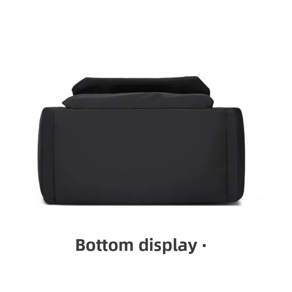 Waterproof Men Crossbody Bag Phone Pouch with Multiple Pockets Student Shoulder Bag Large Capacity Black Grey Messenger Bag