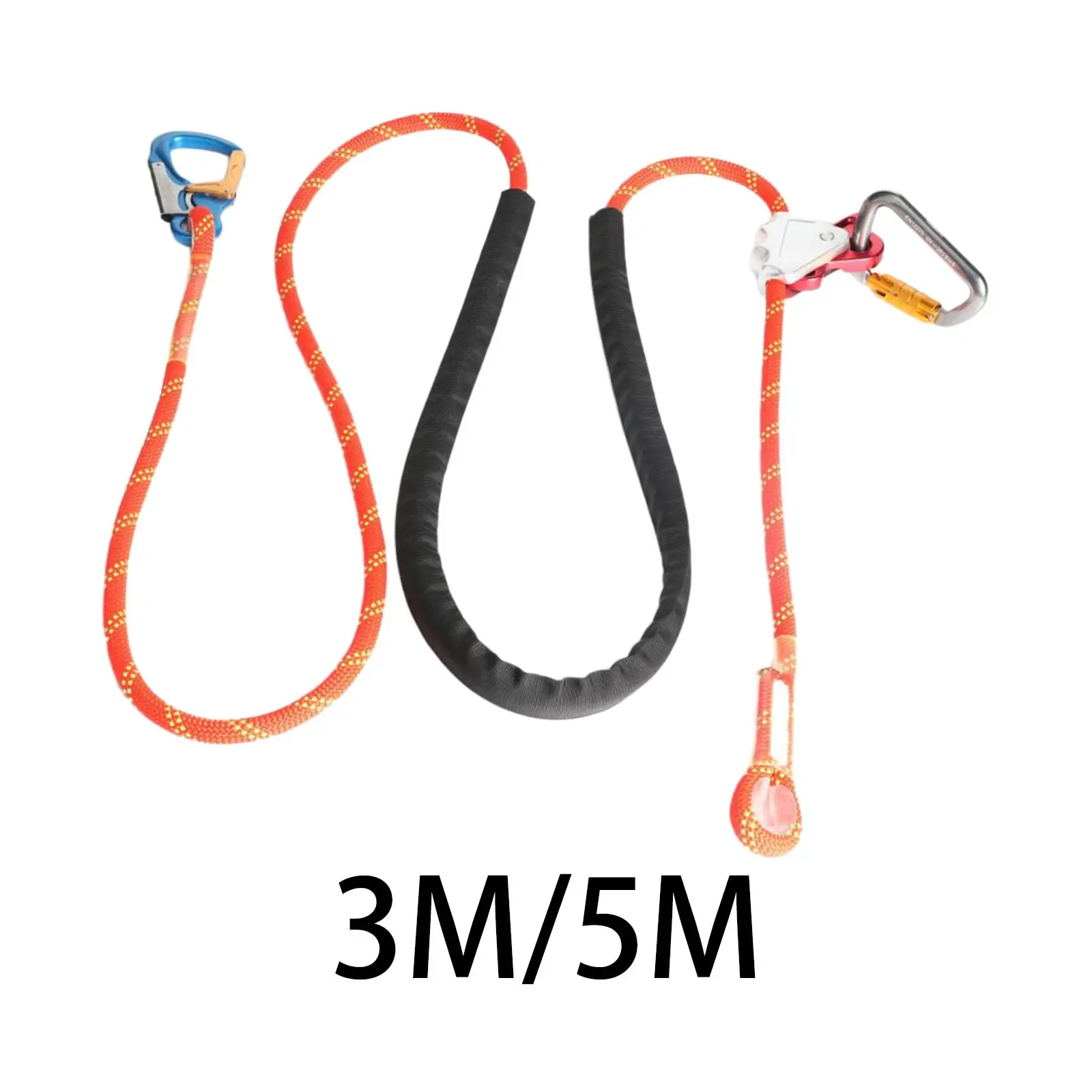 

Adjustable Positioning Lanyard Fall Arrest Kit with Aluminum Lock Rappelling