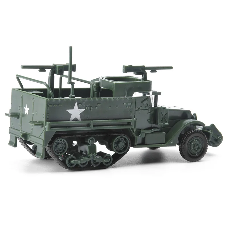 Neue 4D 1/72 M3A1 Halbspur Gepanzerte Personal Carrier Montage Modell Kleber Kostenloser Streitwagen Spielzeug Geschenk Für Jungen A31