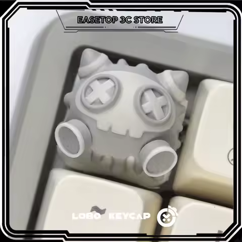 LOBO KEYCAP Artisan Resin Keycap Original Translucent Cell Design Single ESC Custom Anime Themed For Mechanical Keyboard Gamers