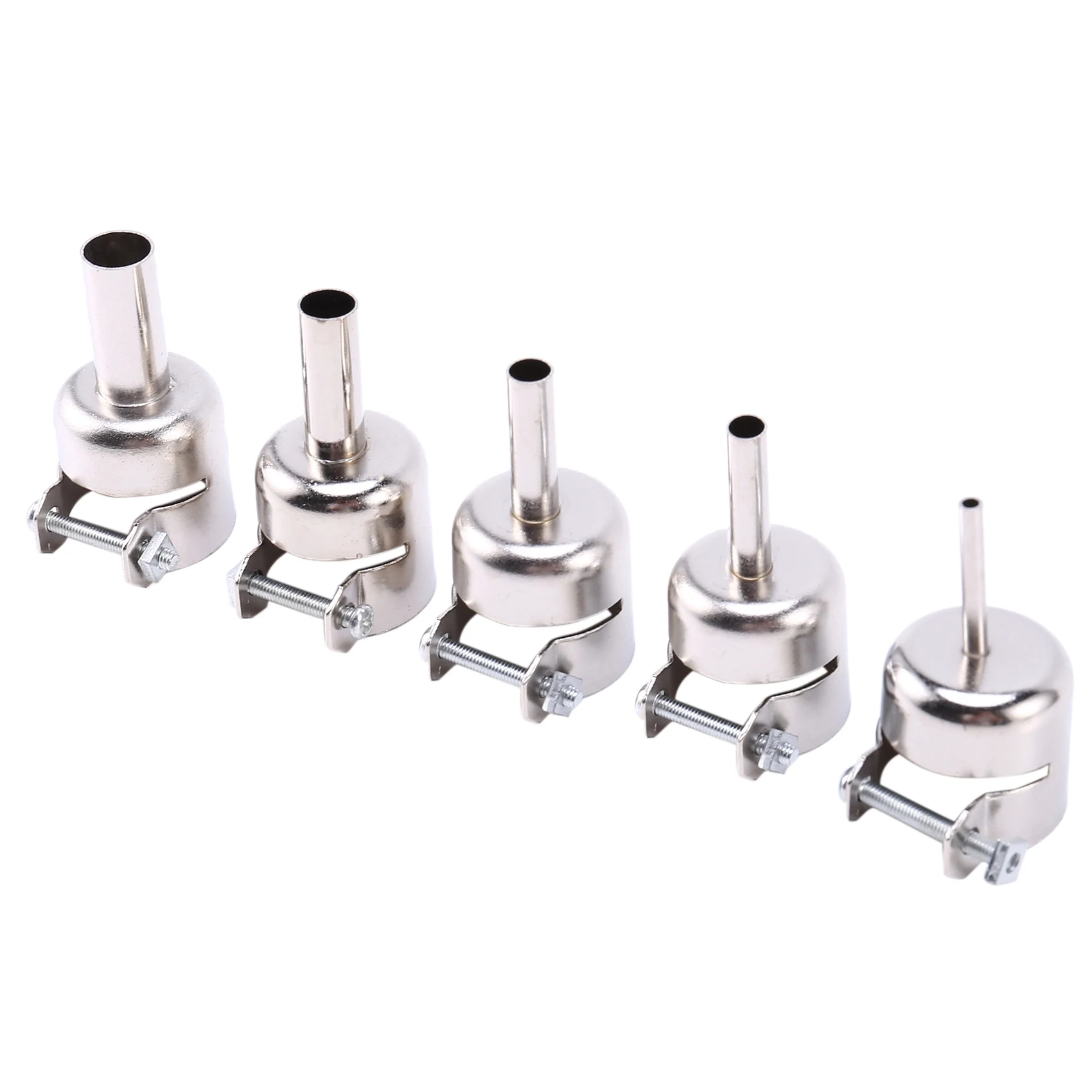 CMHI-5 PCS Hot Air-Gun Nozzle Universal Gun Nozzle For 850 852D 898 858 Soldering Station Attachments