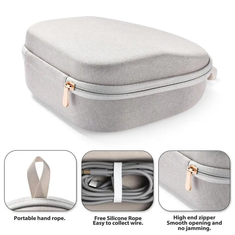 حافظة ضد الغبار لسماعات الرأس ، حافظة سماعات رأس مدمجة ، منظم سماعات الرأس ، حقيبة سماعات الرأس ، حقيبة تخزين واقية