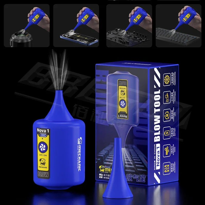 

Уникальный MECHANIC NOVA 1, электрическая камера, воздуходувка, мини-беспроводной пылесос, датчик Len, тряпка для клавиатуры Canon, аниме C