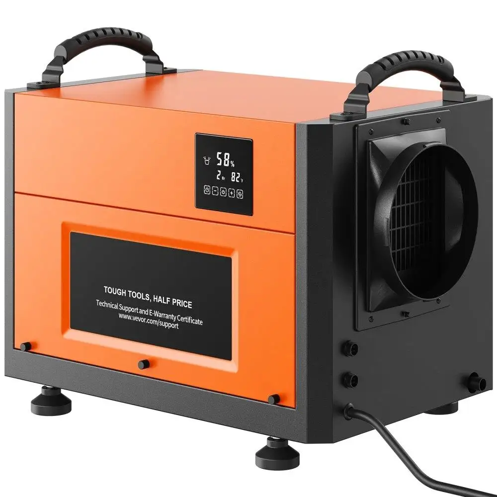 

High Capacity 156 Pints Dehumidifier with Drain Hose for crawl Spaces Basements Warehouses and Job Sites Auto Defrost CSA
