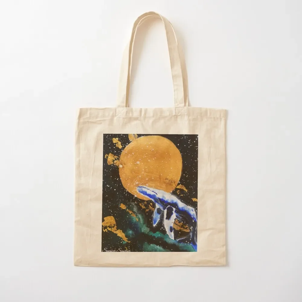 

The Great Mystery ~ Original Mixed Media Piece by Spencer Sinclair Tote Bag canvas bags Large bags for women Tote Bag