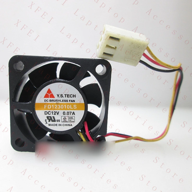 

F 1PCS New FOR Y.S.TECH FD123010LS DC12V 0.07A 3-wire cooling fan#QW
