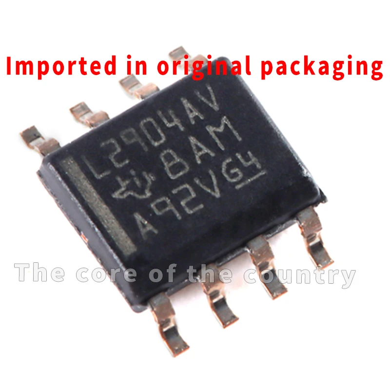 

20 Newly Imported Lm2904Avqdr Sop-8 Silk Screen Lm2904Av Dual-Channel Operational Amplifier Ic