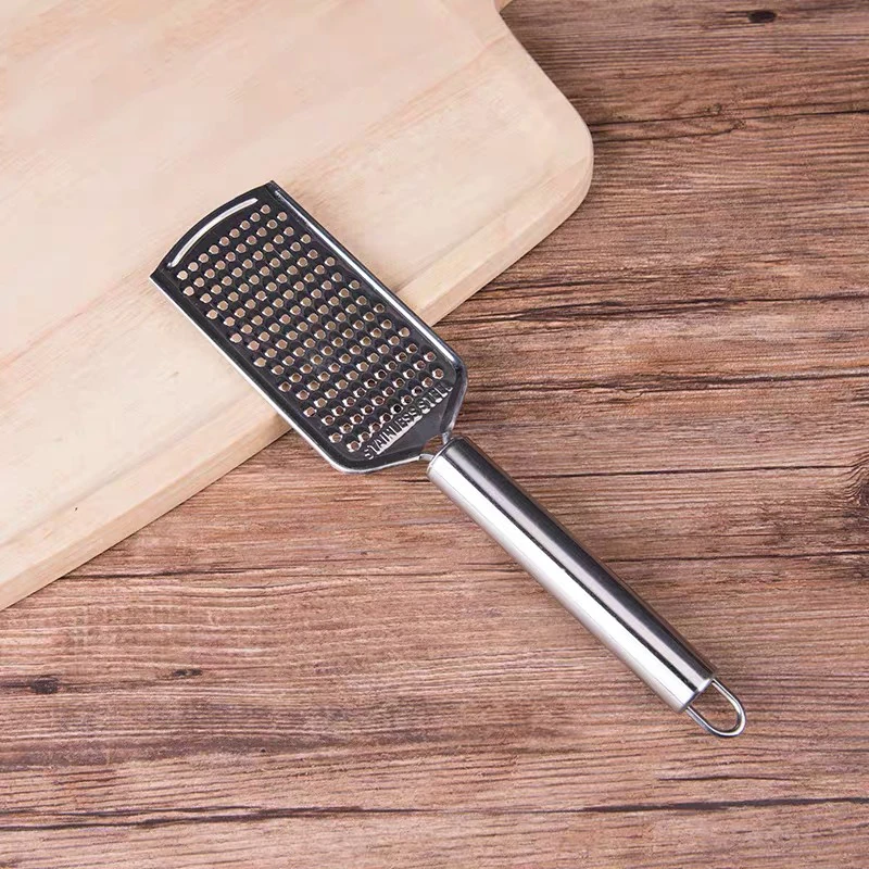 

Stainless Steel Cheese Grater Tool Lemon Grater Cheese Slicer Fruit Peeler Kitchen Ginger Grater With Stainless Steel Handle