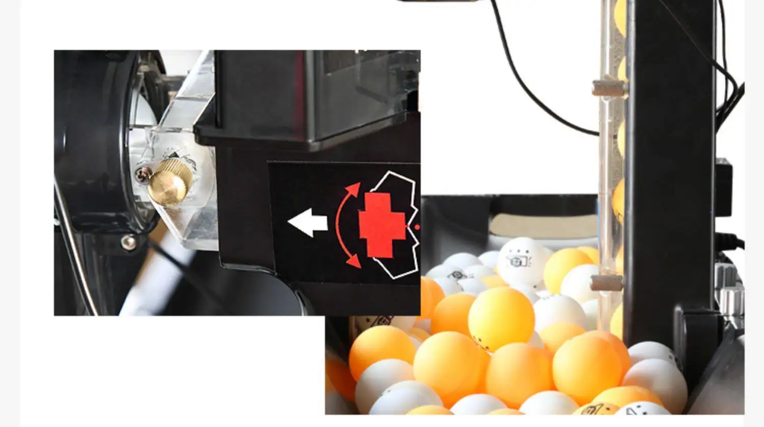 JT-A Robot for table tennis serving robot machine Full-automatic programmable table tennis trainer ping pong