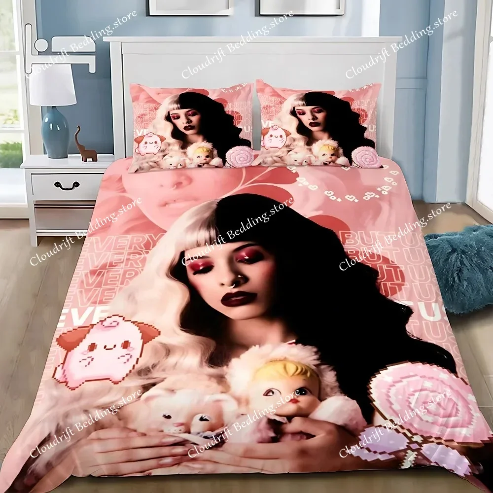 

Melanie Martinez Music Duvet Cover Pillowcase Bedding Set Adult Boy Girl Bedroom Decoration Children Single Double Large Size026
