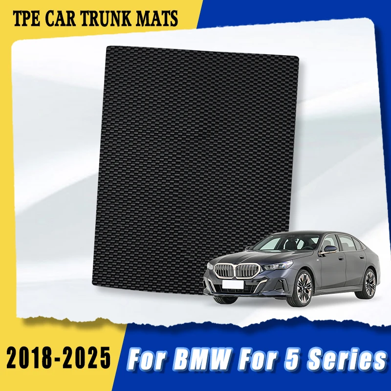 

TPE Ball Bearing Car Trunk Mat For BMW 5 Series 2025 2024 2023 2022 2021 2020 2019 2018 Vehicles Cargo Liner Carpets Accessories