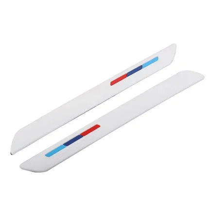 Universele Auto Voorbumper Beschermer Hoek Beschermer Krasstrip Sticker Rubber Zwart Auto Bumper Bescherming Zelfklevende Plaat