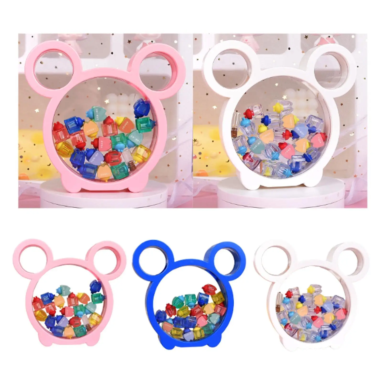 Scatola per la raccolta di scatole per denti Scatola commemorativa per la prima collezione di ricordi portatili carini per bambini Bomboniere per ragazzi e ragazze Memoria per bambini