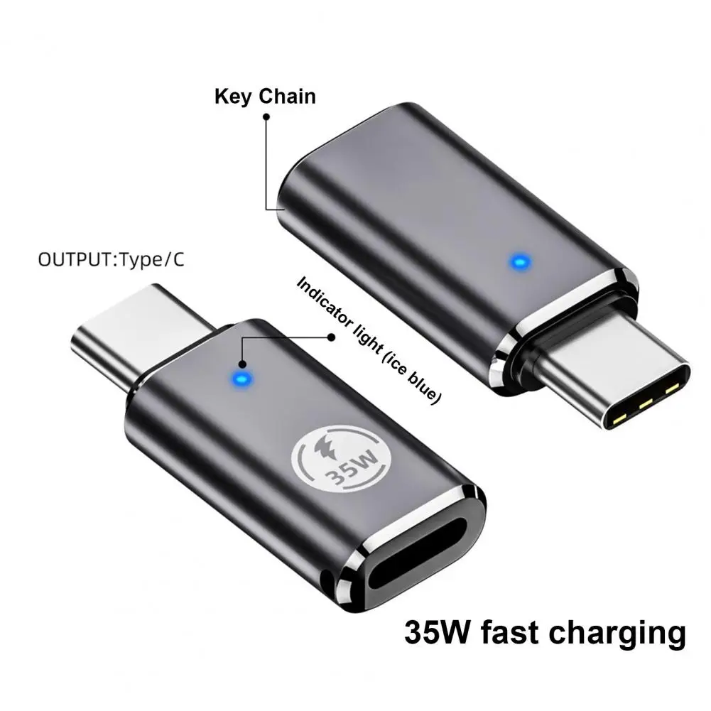 Type-c Adapter for Fast Charging High-speed 35w Pd Fast Charging Adapter for Iphone 15 with 8-pin Female to Type-c Male