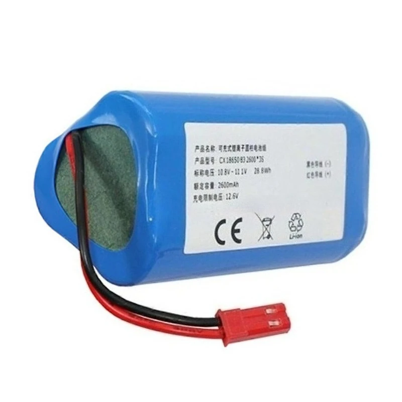 حزمة بطارية مكنسة كهربائية 11.1 فولت 2600 مللي أمبير 3S1P 18650 #2