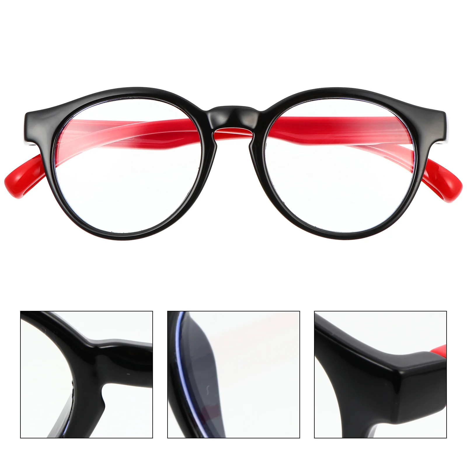 

Kids Blue Light Blocking Glasses Tr90 Material Safe Durable Eye Protection For Children Computer Gaming Eyewear