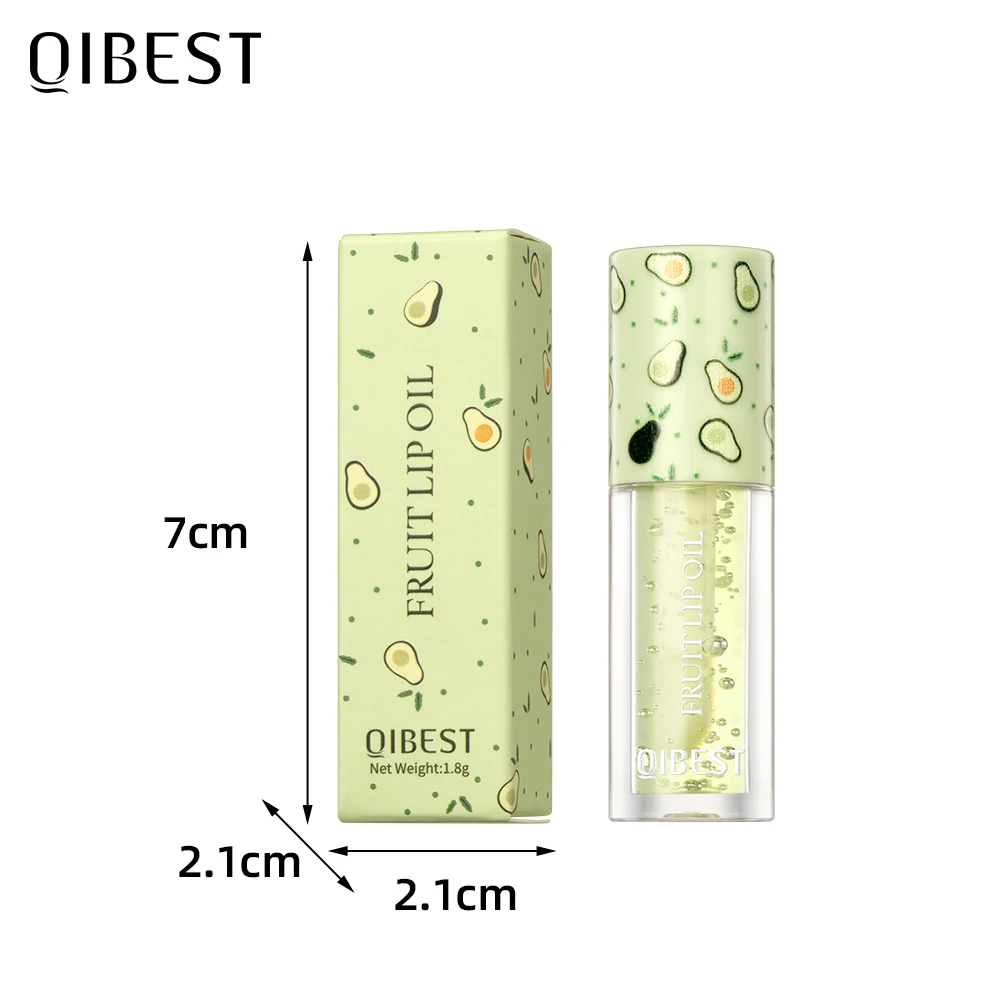QIBEST フルーツリップバームオイル リップメイク 保湿リップオイル ぷるぷる 長持ち セクシー グロッシー リップグロス 口紅 プライマー コスメ