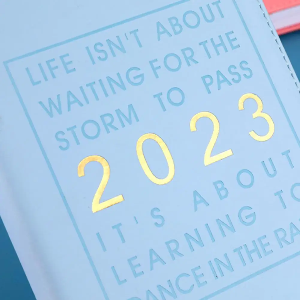 Daily Journal  Useful Thicker Paper Stationery  365 Days A5 Pocket Planner Notepad for Student