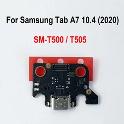 Org USB şarj portu Jack Dock konektörü Samsung Galaxy Tab A7 için şarj kurulu Flex kablo 10.4 (2020) SM-T500/T505