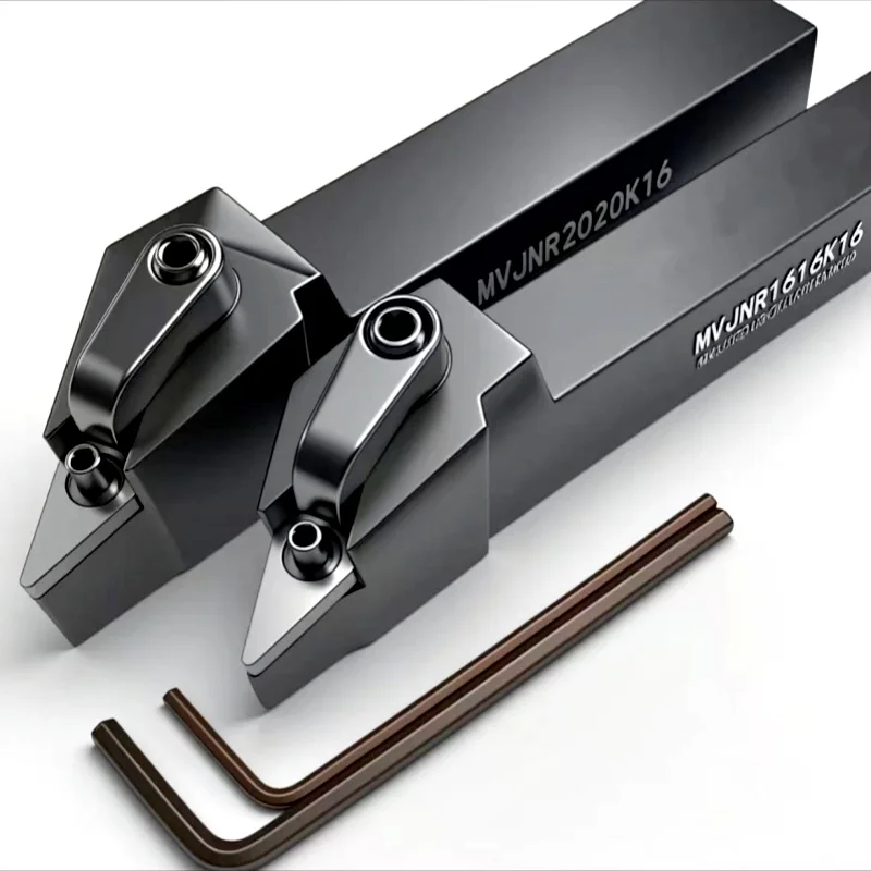 MVJNR1616 MVJNR2020 MVJNR2525 MVJNR3232 Utensile per tornitura esterna MVJNR MVJNL Supporto per tornio Utensile da taglio CNC Barra falciante