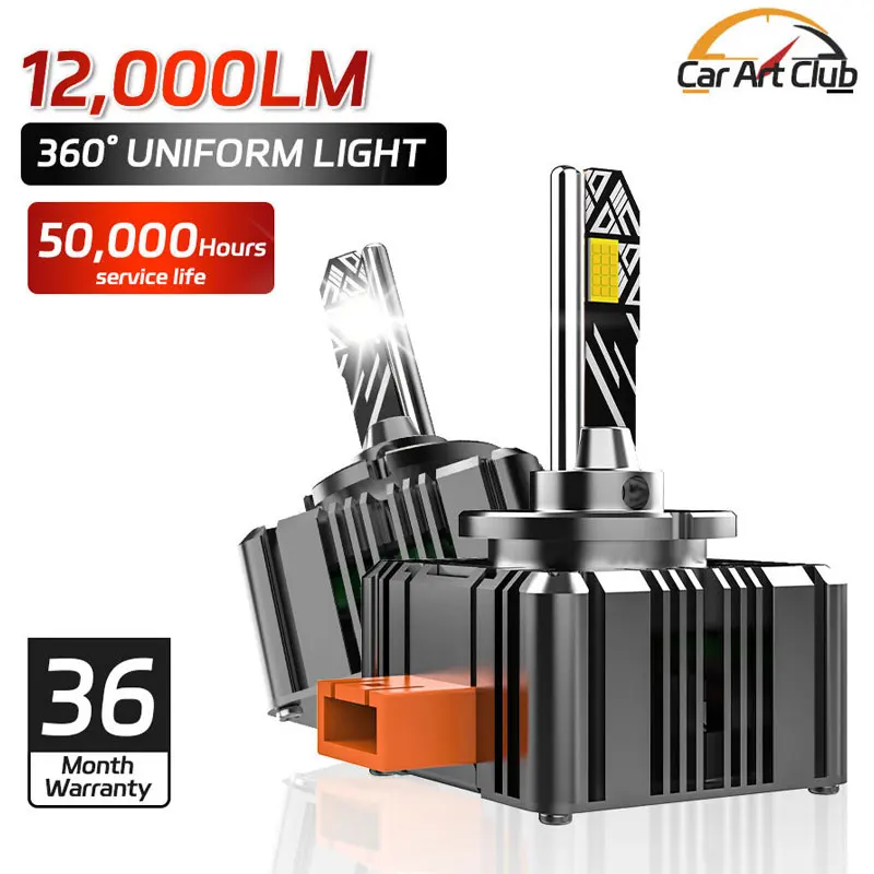

Car Headlights Bulbs D2R D2S D4R D4S D5S D8S D1S D3S LED Turbo Lights 6000K 70W Auto Lamp Plug&Play HID Conversion Kit