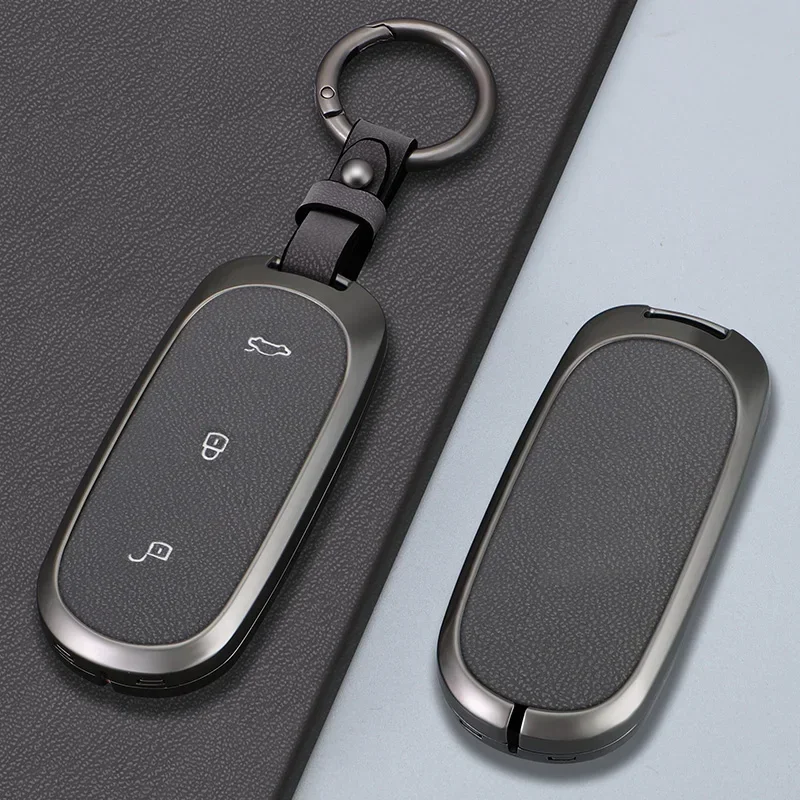 

Car Key Case Cover For Lixiang LEADING IDEAL L7 L8 L9 2023 Li Auto Smart Remote Holder Keychain Bag Protection Shell Accessories