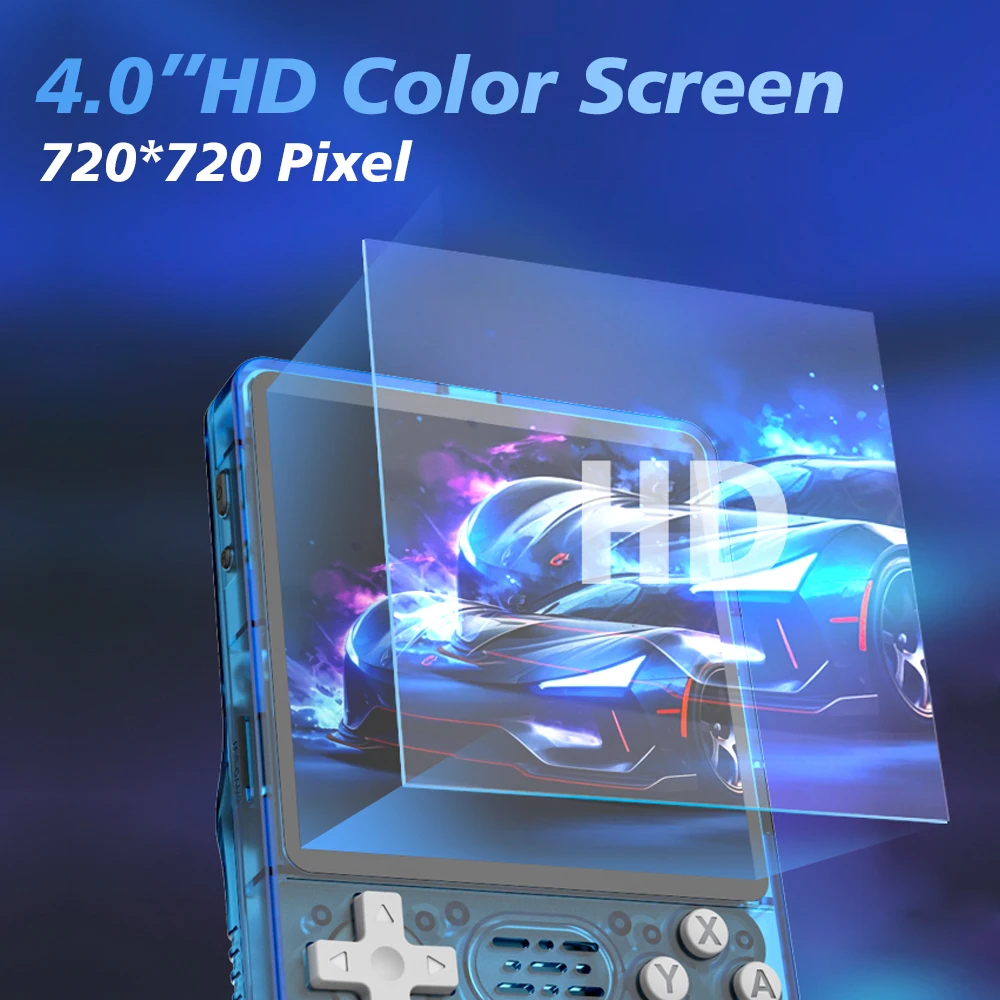 2025 R36 Plus ريترو وحدة تحكم بجهاز لعب محمول لينكس 64 بت نظام 4 "IPS شاشة RK3326 مشغل فيديو جيب محمول واي فاي #3