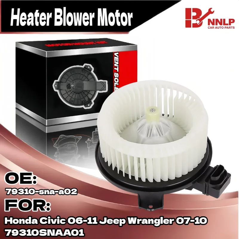 

For Heater Blower Motor for Honda Civic 06-11 Jeep Wrangler 07-10 79310SNAA01 79310SNAA02