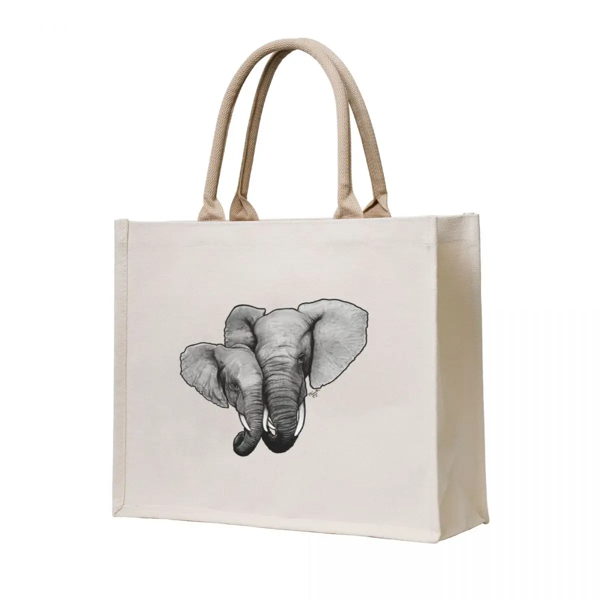 

Baby love Tote Bag Canvas Women's bag shopping cart bags