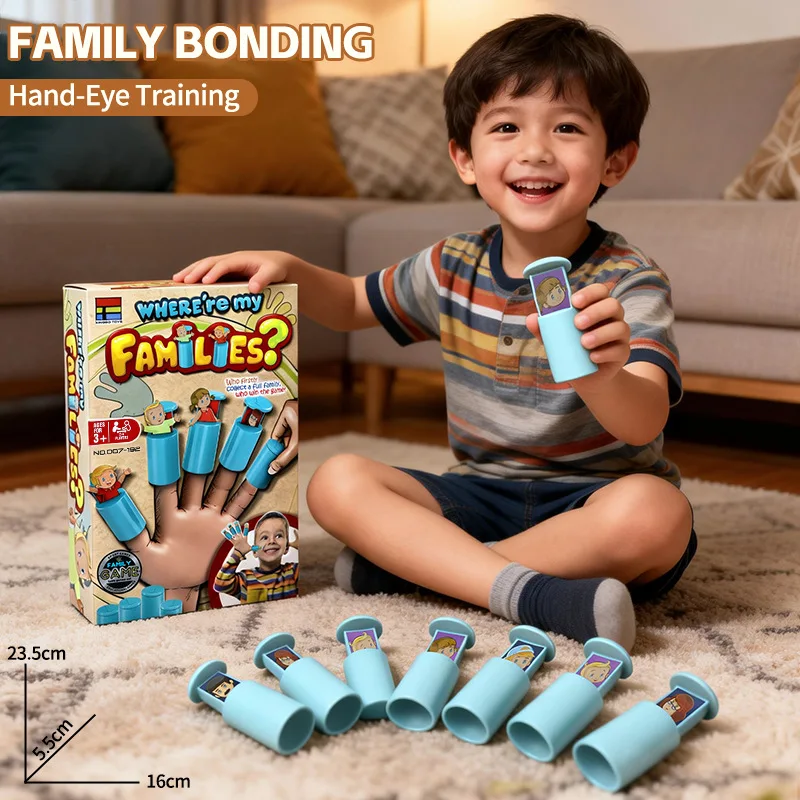 

Brain-Boosting Finger Matching Game, Creative Desktop Game, Parent-Child Interactive Fun, Focus Training Toy