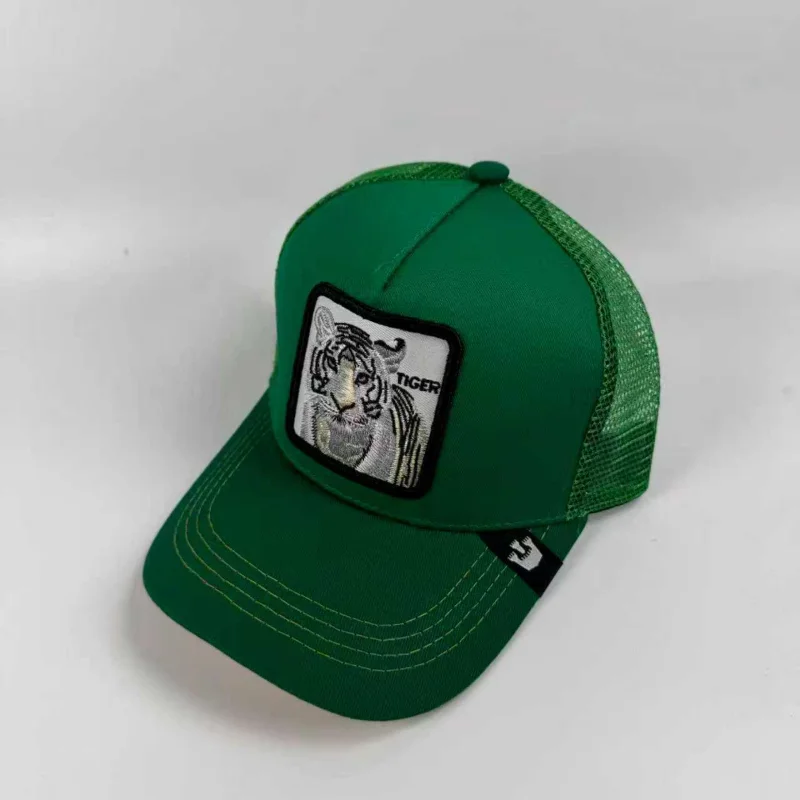 Goorin Bros le camionneur Original le tigre chèvre gris basse hommes casquettes d'hiver casquette souple casquette de Baseball animaux noir chapeau casquettes