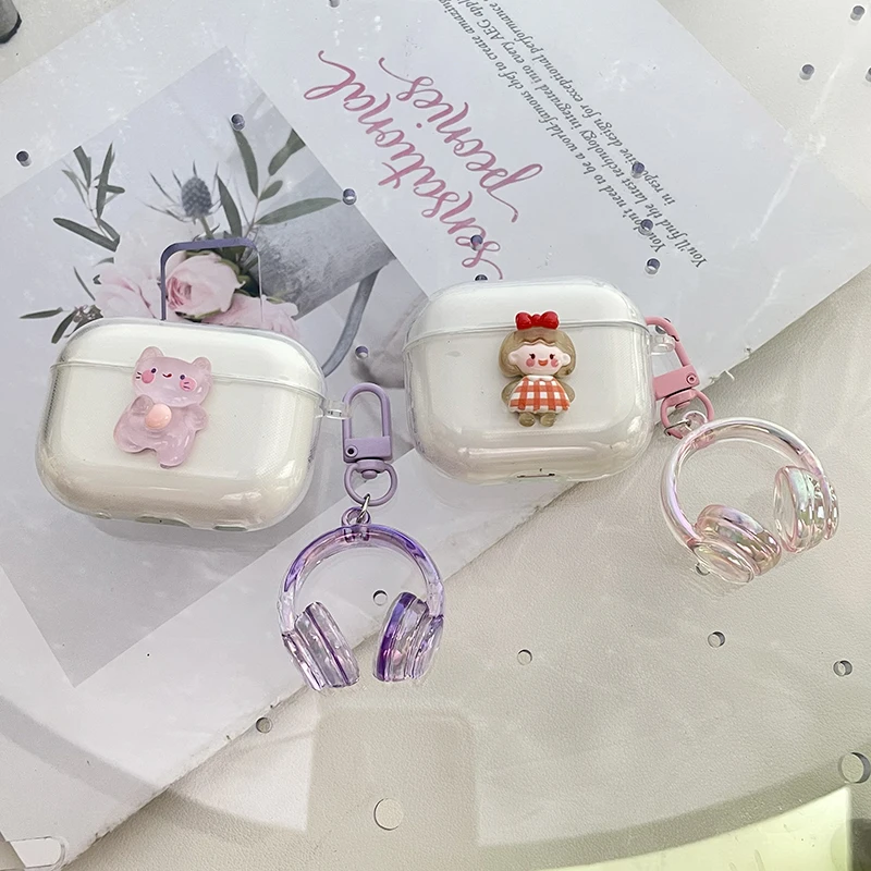 حافظة لهاتف هواوي Freebuds 6i 5i / 4 4E / 4i Freebuds6 غطاء سماعة أذن شفاف من السيليكون غطاء Freebuds5i #1