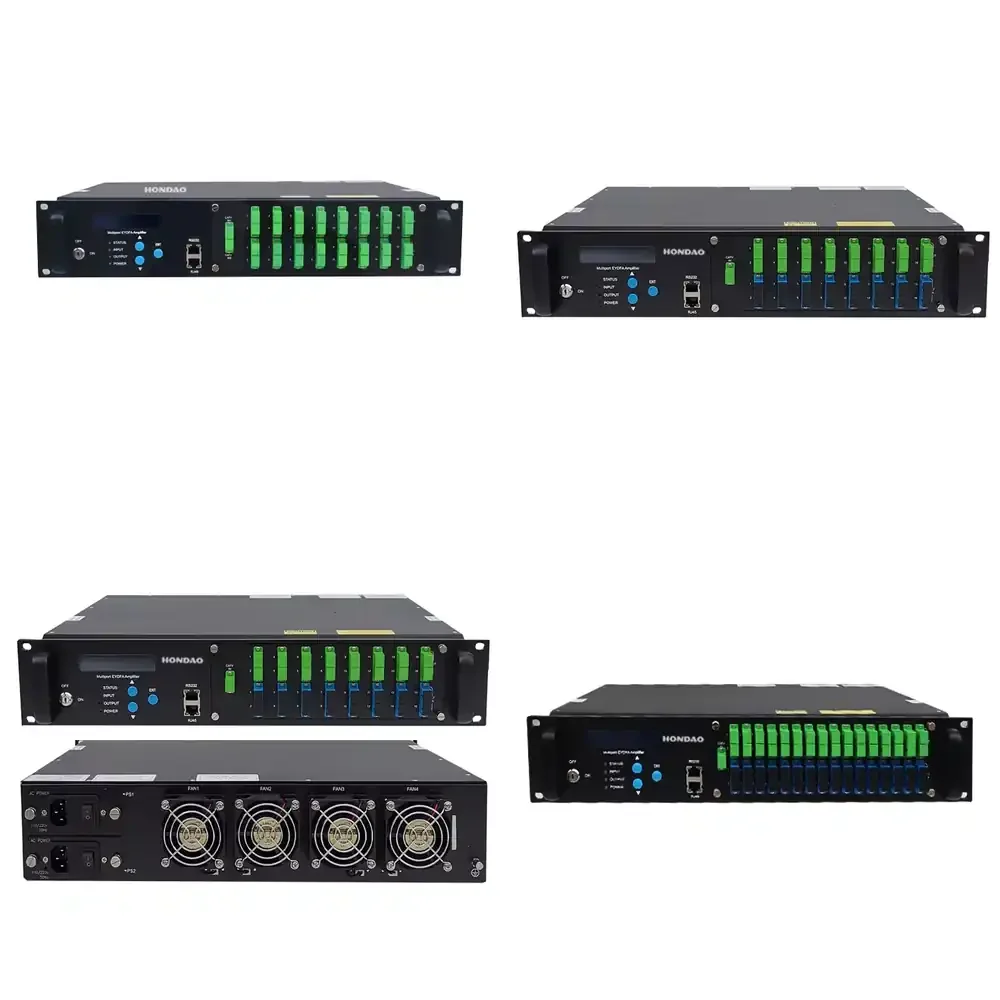 

EDFA1550nm Optical Amplifier 8/16/32/64 Ports SC APC Connector for FTTH/FTTX Use