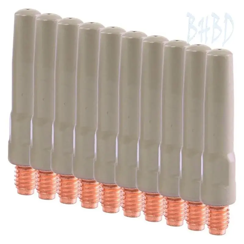 

BHBD-Non-Stick MIG Welding Tips 10PCS, 45X0.8Mm, Metal Torch Accessories For 15AK Welding Units