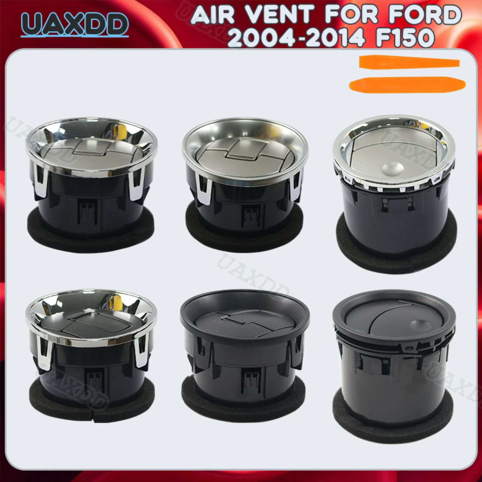 HVAC Automotive Parts Assembly Air Conditioning Grille Panel Interior Plastic Air Vent Ventilation Nozzle For Ford 2004-2014 F15