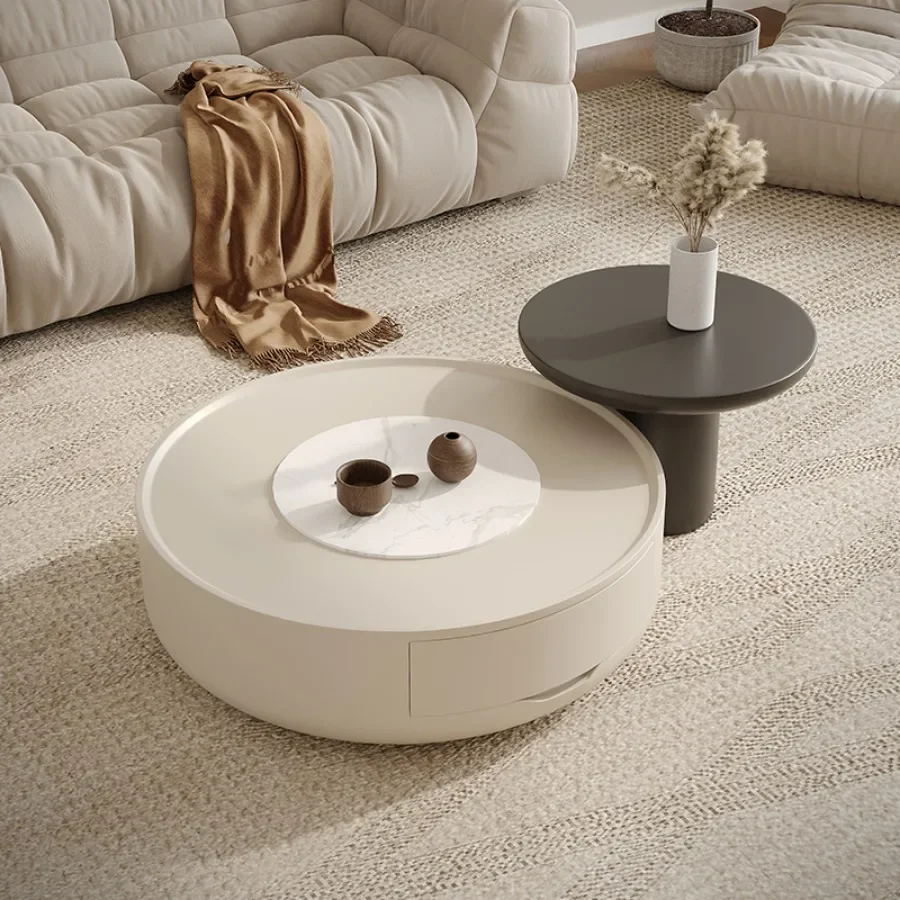 

Living Room Coffee Table Modern Sofa Bedside Unique Coffee Table Nordic Round Set Ornament Convertible Mesa Redonda Home Decor