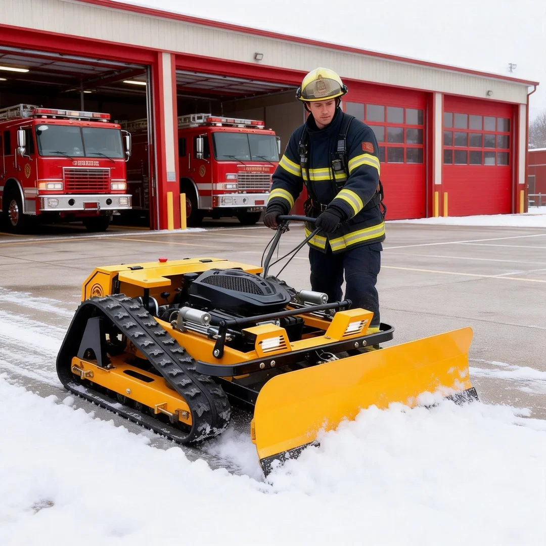 

Customized Large area Special Lawn Mower - Long-distance Remote Control Anti-slip Design for Snow Clearing Grass Cutting