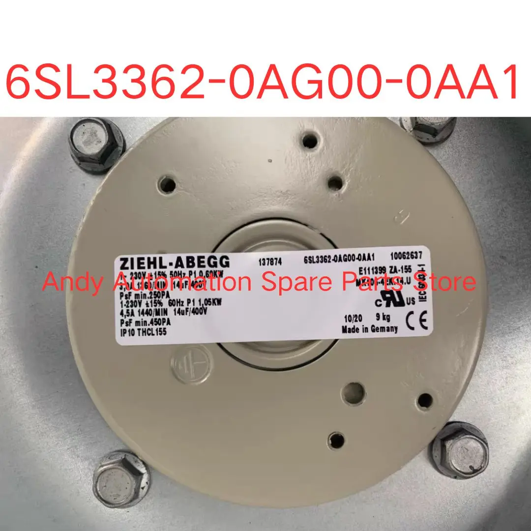 Brand new 6SL3362-0AG00-0AA1 original S120 frequency converter fan RG28P-4EK.4I.1R fan Fast Shipping