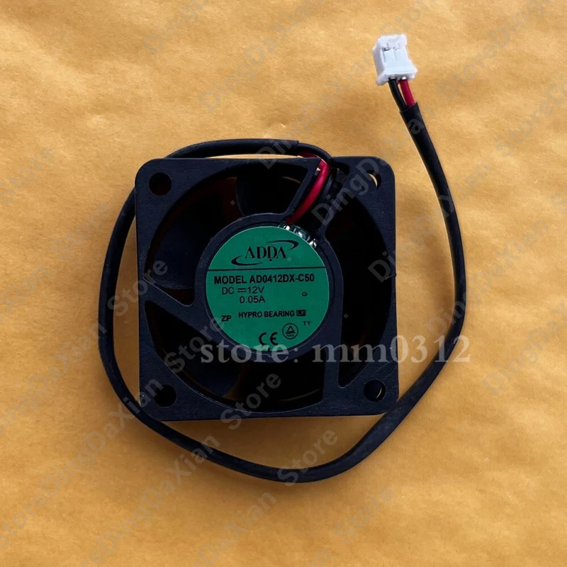 

S For ADDA AD0412DX-C50 4020 DC12V 0.05A 4CM 2-Wire Silent Cooling Fan 1pcs