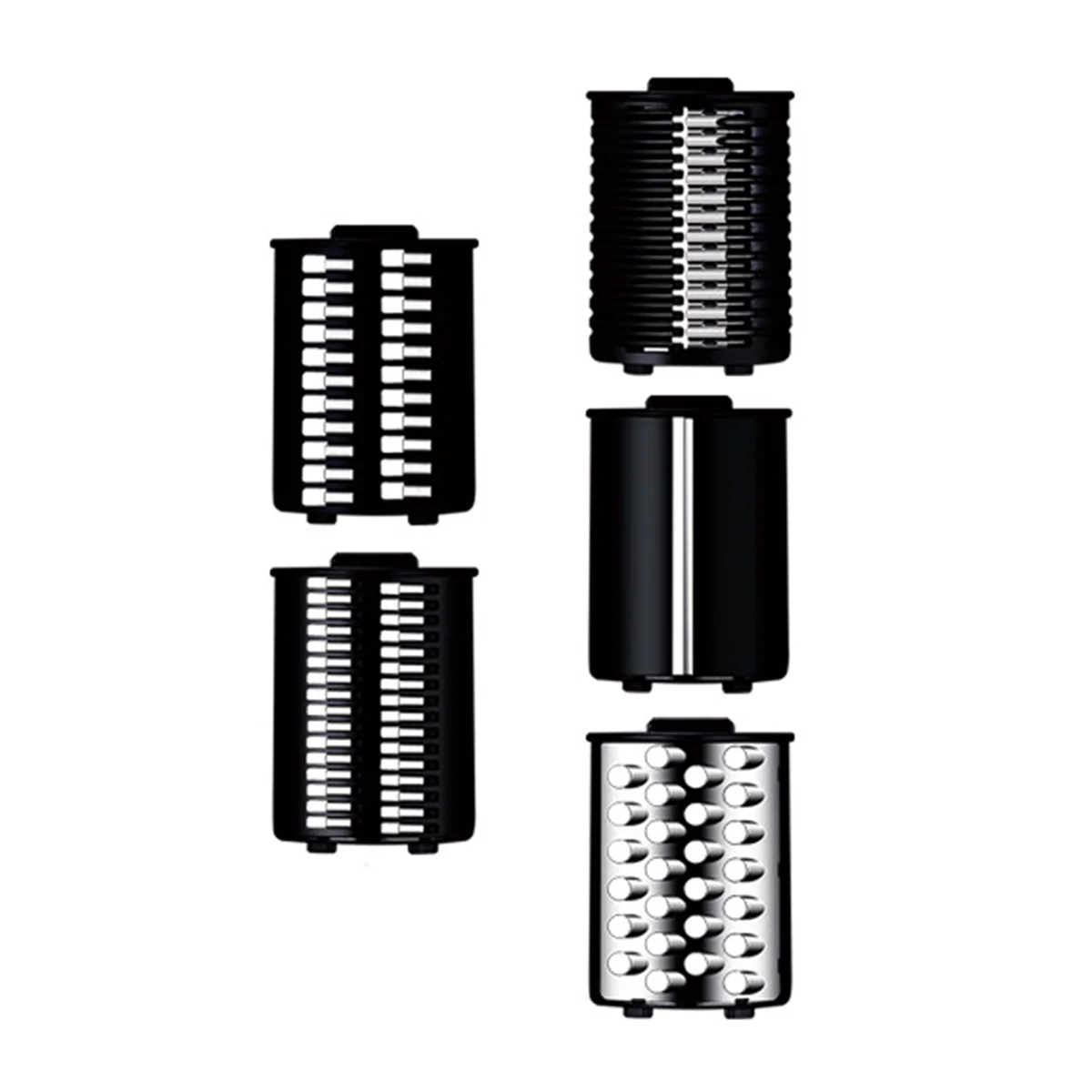 Stainless Steel Slicer and Shredder Attachment for Kitchen, Aid Stand Mixer com 5 Blade, Vegetable Slicer, Salad Maker