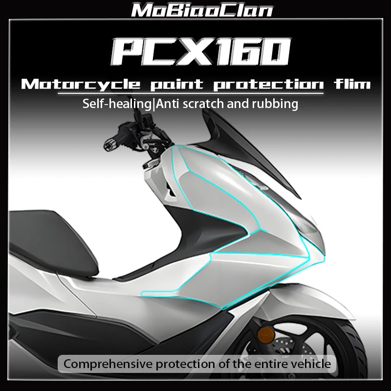 

For Honda PCX160 PCX 160 pcx160 invisible car cover film transparent protective rentire vehicle sticker modification accessories