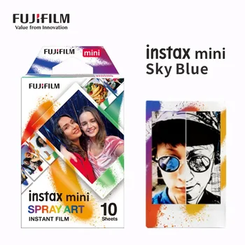 Fujifilm Instax Mini 12/11 Film Fujifilm Film Art Spray Spray Art Photo Paper for Mini7+/11/9/25/40 70 90 LiPlay Film Camera