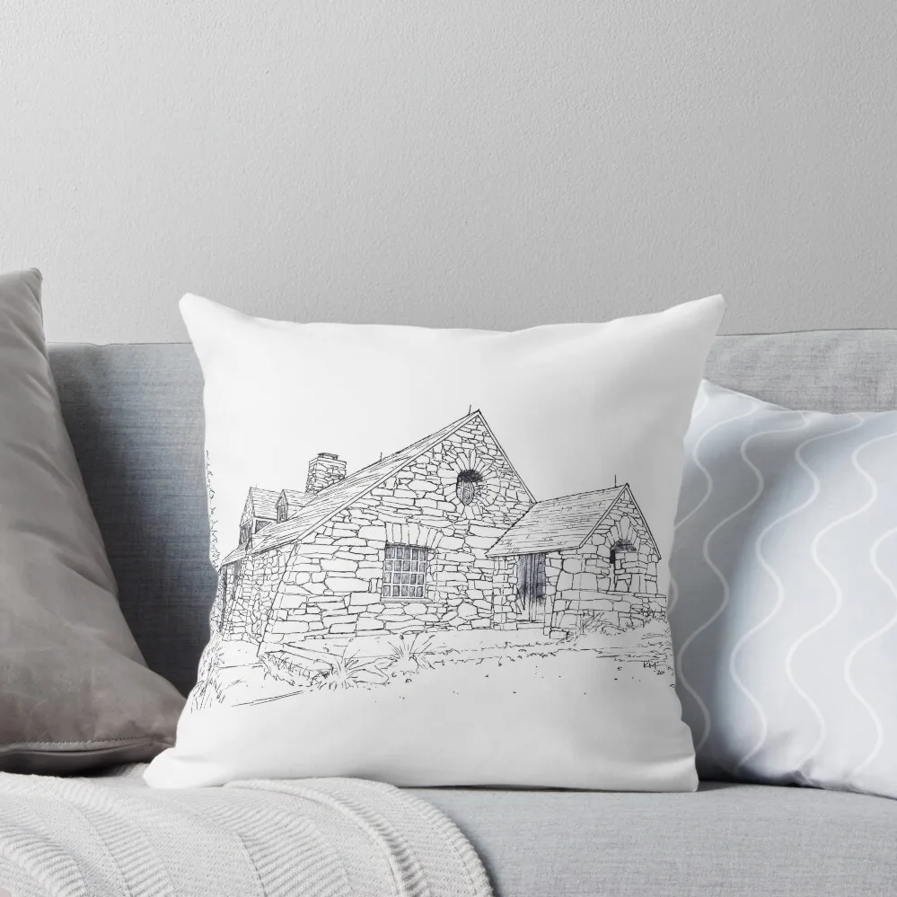 Mt. Spokane Vista House Throw Pillow Anime Decorative pillowcase Christmas Pillow Pillowcase