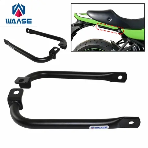 कावासाकी Z650RS Z900RS Z 650 900 RS 2017-2023 टेल हैंड हैंडल ग्रैब बार रियर सीट पिलियन पैसेंजर शेल्फ रैक रेल के लिए 8 best sales कावासाकी जीपीजेड 900 आर - №8